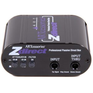 zrshygs Professional DIRECT BOX Dual-Channel Passive DI-Box Direct Injection Audio Box