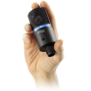 iRig MIC Studio - Ultra-portable large-diaphragm digital microphone for iPhone, iPad, iPod touch, Mac, PC and Android